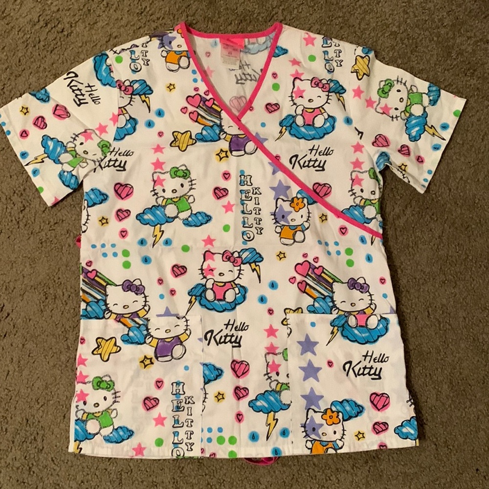 Hello Kitty Scrub top